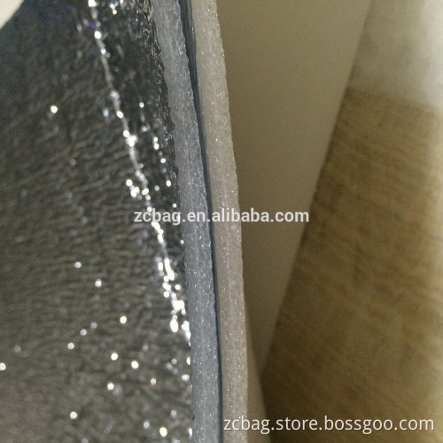 construction wall thermal strong resistance PP woven cloth fabric building crossliked EPE foam aluminium foil heat insulation